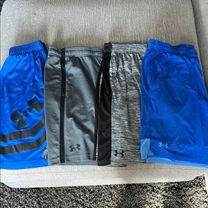 Under Armour Men's Athletic Shorts - Blue, Gray, Black